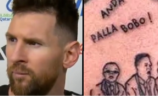 Argentijnse fans nemen tattoos van uitspraken Messi richting Van Gaal